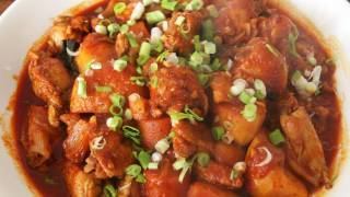 Dak-bokkeum-tang Dakbokkeumtang Spicy braised chicken recipe Maangchicom