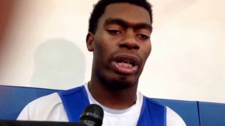 Dakari Johnson Dakari Johnson speaks before UK39s exhibition with