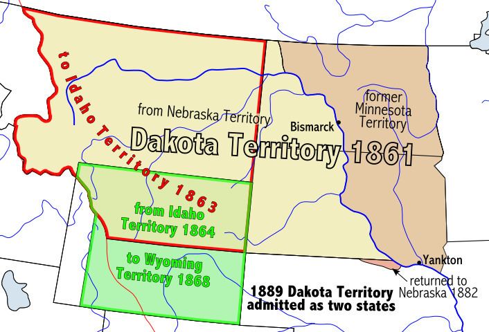 Dakota Territory's at-large congressional district