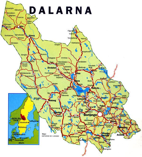 Dalarna Holiday in Dalarna in the middle of Sweden