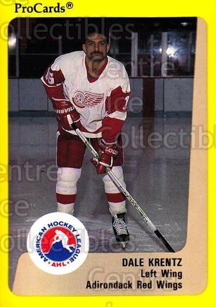 Dale Krentz Center Ice Collectibles Dale Krentz Hockey Cards