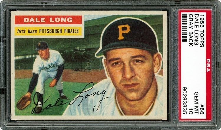 Dale Long 1956 Topps Dale Long PSA CardFacts