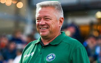Dale Schilly Saint Louis FC Head Coach Dale Schilly Forward Mike Ambersley Join