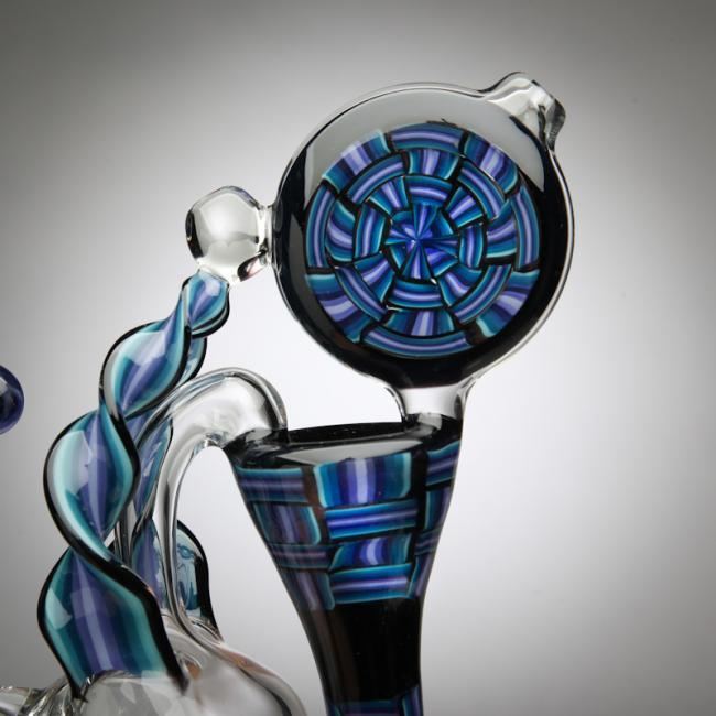 Dale Sommers Sovereignty Glass x Dale Sommers Basket Weave Recycler Collab