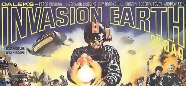 Daleks â€“ Invasion Earth: 2150 A.D. movie scenes As with Dr Who and the Daleks B R my two youngest daughters were brought in to give me the perspective of a 21st Century child on these two films 