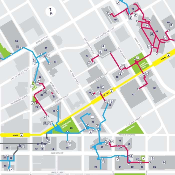 Dallas Pedestrian Network Designing a Map for the Dallas Pedestrian Network by Noah Jeppson