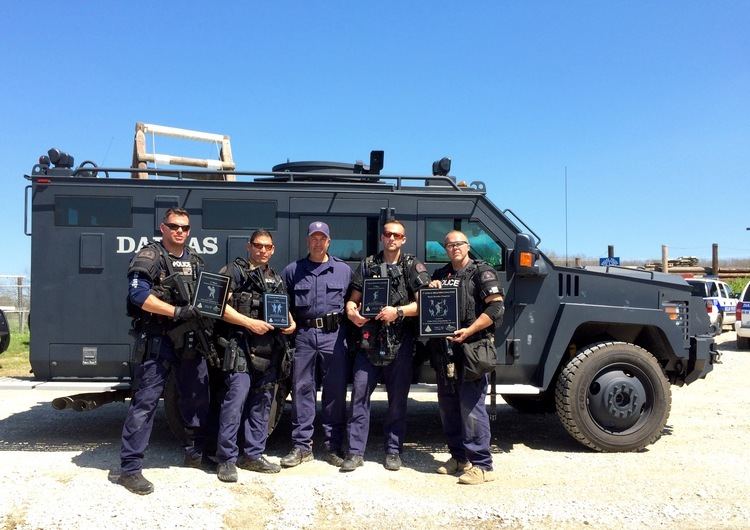 Dallas SWAT Dallas SWAT Members at the Breacher39s Challenge DPD Beat