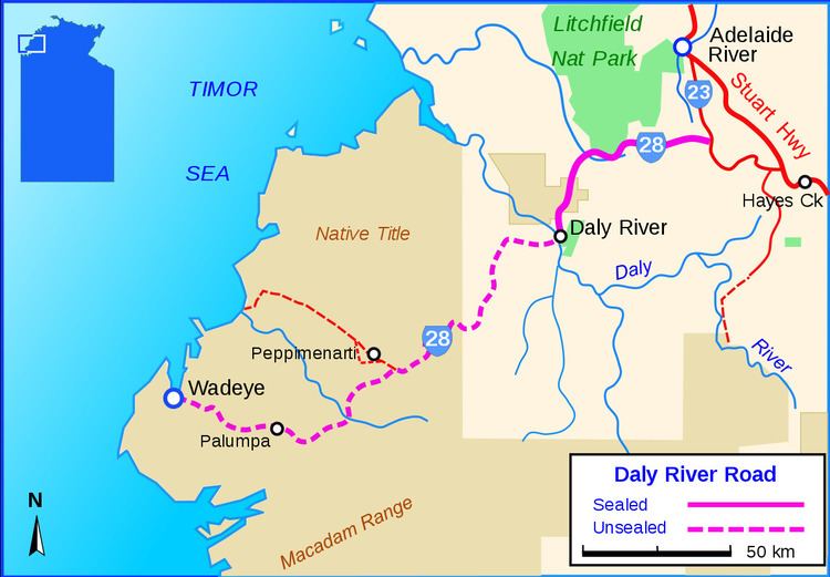 Daly River Road