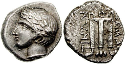 Damastion Illyria Damastion Ancient Greek Coins WildWindscom