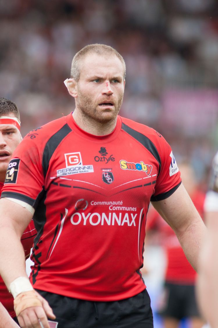 Damian Browne FileDamian Browne US Oyonnax Rugby club toulonnais