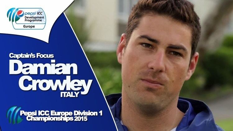 Damian Crowley Captains Focus Italy captain Damian Crowley talks about his start