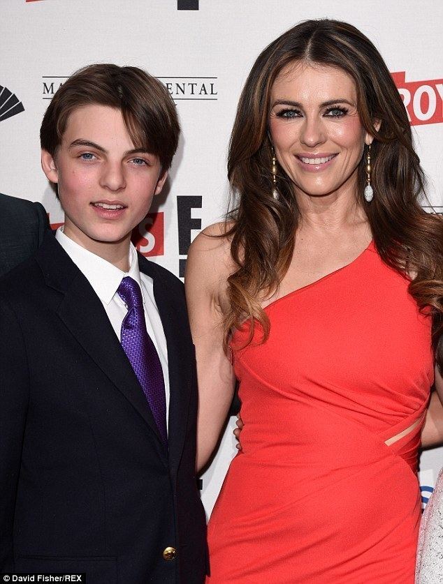 Damian Hurley Elizabeth Hurley 39ashamed39 when son Damian read The Royals script