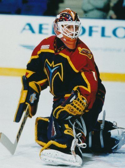 Damian Rhodes Atlanta Thrashers goaltending history Damian Rhodes