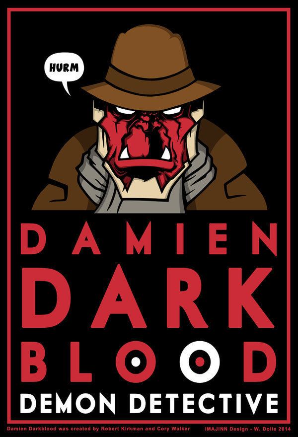 Damien Darkblood DeviantArt More Like Damien Darkblood by ImajinnDesign