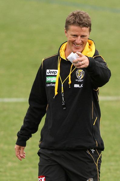 Damien Hardwick Damien Hardwick Photos Richmond Tigers Training Session