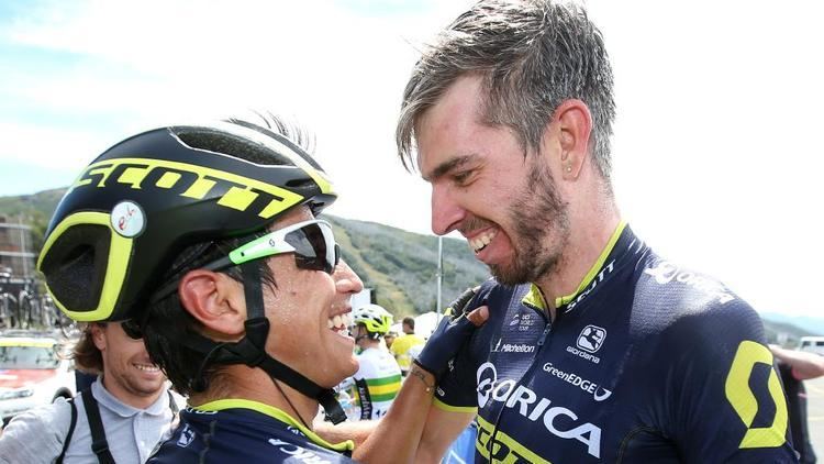 Damien Howson Esteban Chaves pumped for teammate Damien Howson after Herald Sun