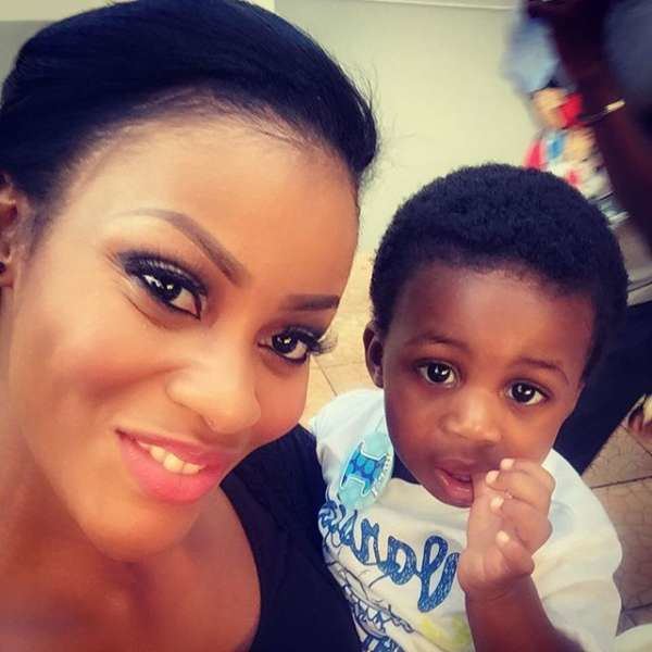 Damilola Adegbite Damilola Adegbite Actress shares cute photo with her son