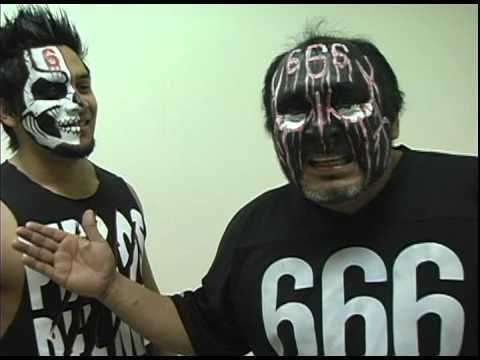 Damián 666 Bestia and Damian 666 wage war on Kaos and Webb MEXPW Feb 25th