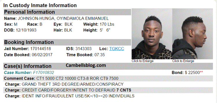 Dammy Krane Dammy Krane Arrested For Grand Theft Credit Card Fraud Forgery in