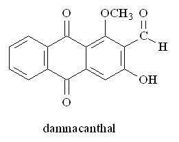 Damnacanthal Exericio de quimica plantas Yahoo Respostas
