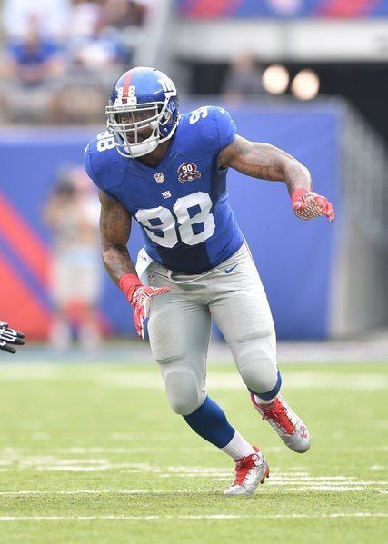 Damontre Moore Giants39 Damontre Moore Adapts to Twists and Turns The