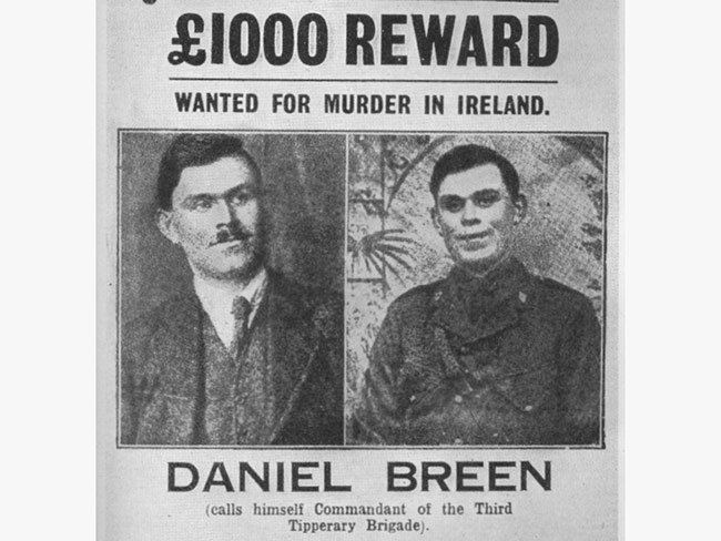 Dan Breen The top five most wanted Irishmen in history