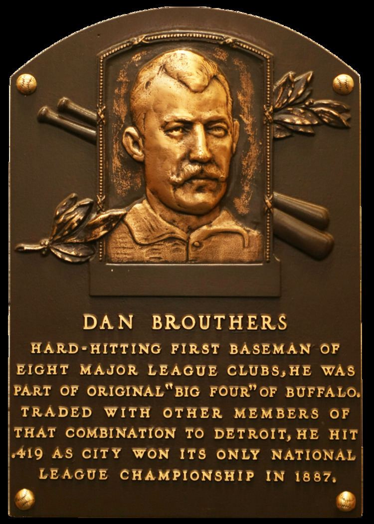 Dan Brouthers Brouthers Dan Baseball Hall of Fame