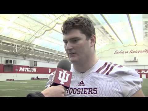 Dan Feeney IU Football Spring Practice Dan Feeney YouTube