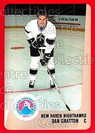 Dan Gratton Amazoncom CI Dan Gratton Hockey Card 198889 ProCards AHL 210