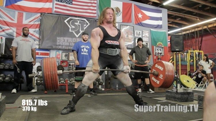 Dan Green (powerlifter) Dan Green 2160 lbs World Record Raw Total Official