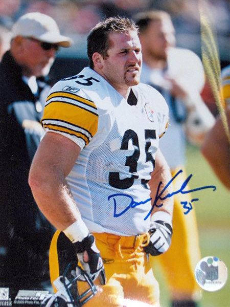 Dan Kreider Dan Kreider Pittsburgh Steelers Autographed 8x10