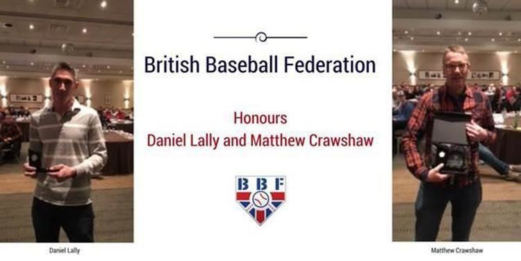 Dan Lally BBF Honours Dan Lally and Matt Crawshaw for distinguished service to