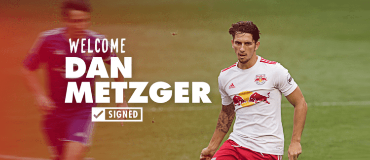 Dan Metzger New York Red Bulls Sign academy product Dan Metzger to an MLS