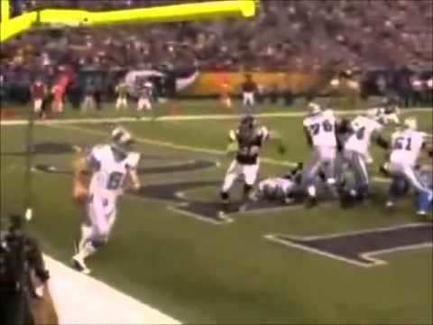 Dan Orlovsky Lions Quarterback Dan Orlovsky Safety vs Vikings 10122008 YouTube