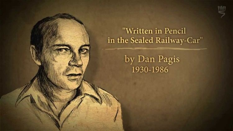 Dan Pagis Poetry in Holocaust Education Part 34 Written in Pencil in the