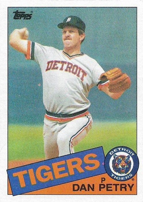 Dan Petry 1985 Topps 435 Dan Petry