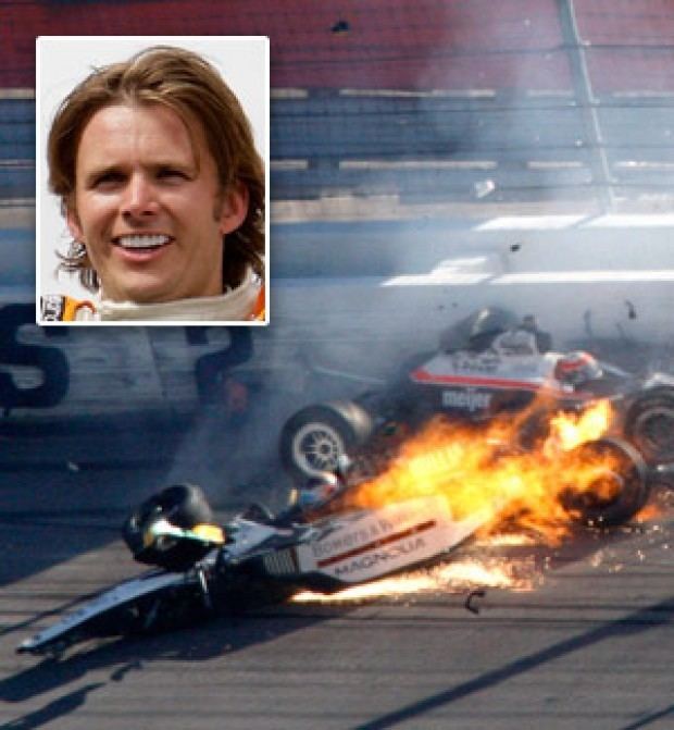 Dan Wheldon Horrific crash kills Indy 500 champ Wheldon Sports
