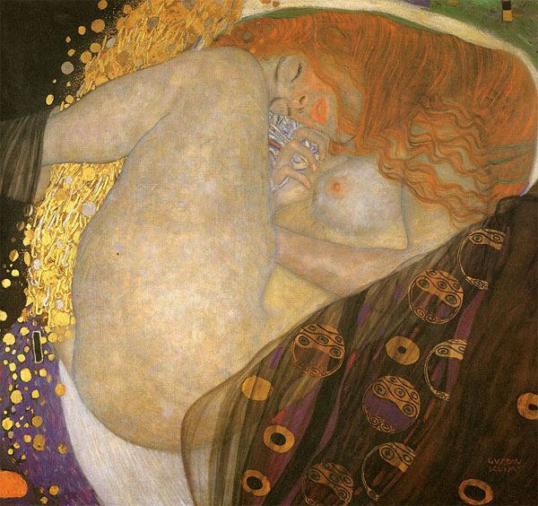 Danaë (Klimt painting) Danae Oil Painting by Gustav Klimt