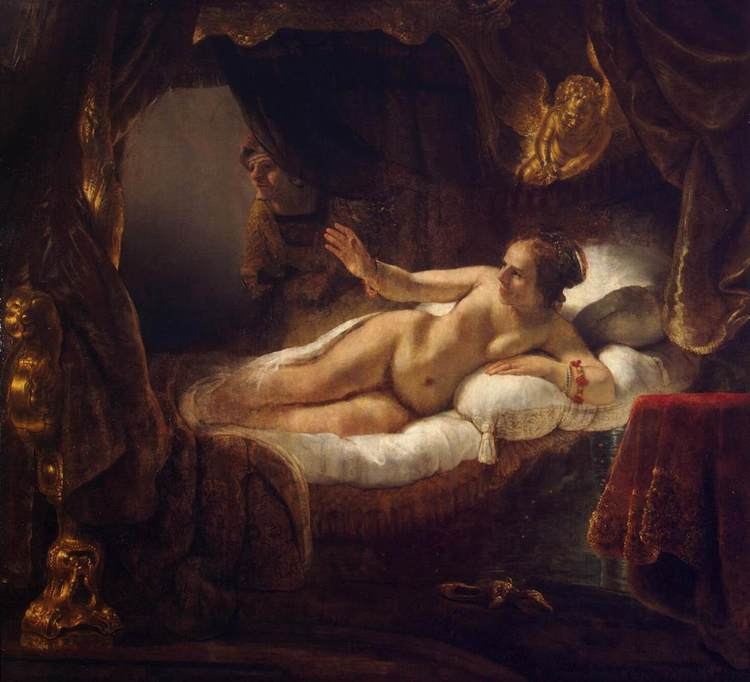 Danaë (Rembrandt painting) Baroque Paintings and Galleries on Pinterest