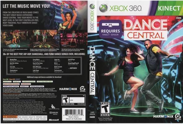 Dance Central (video game) wwwcovershutcomcoversKinectDanceCentralNtsc