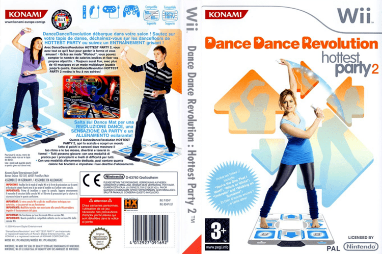 Dance Dance Revolution Hottest Party 2 with Dance Mat – Nintendo