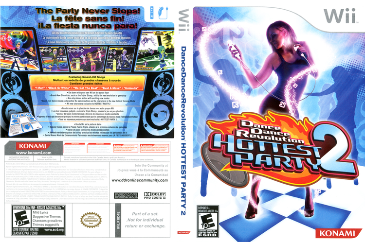 Dance Dance Revolution Hottest Party 2 - Alchetron, the free social  encyclopedia