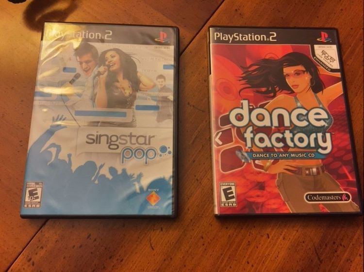Dance Factory (video game) Dance Factory Video Game With Dance Mat Pad For Playstation 2 Ps2