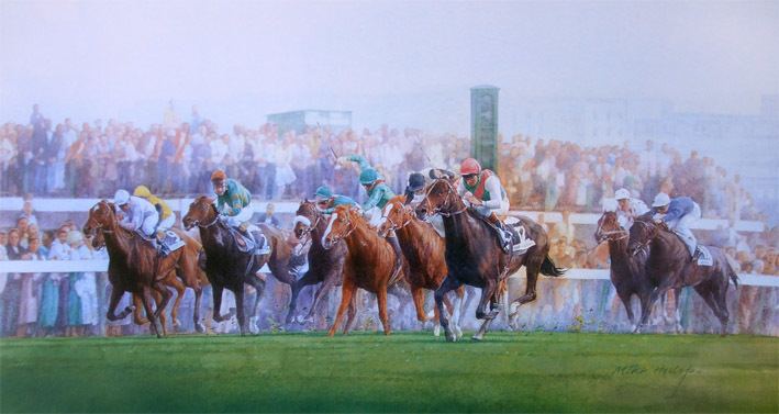 Dancing Brave Dancing Brave Limited Edition Horse Racing Print by Equestrian