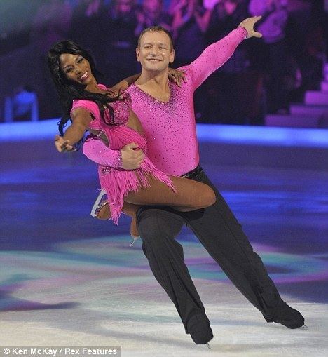 Dancing on Ice Dancing On Ice Gordon Ramsay looks on aghast as wife Tana performs
