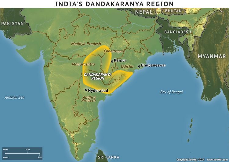 Dandakaranya India39s Dandakaranya Region Stratfor