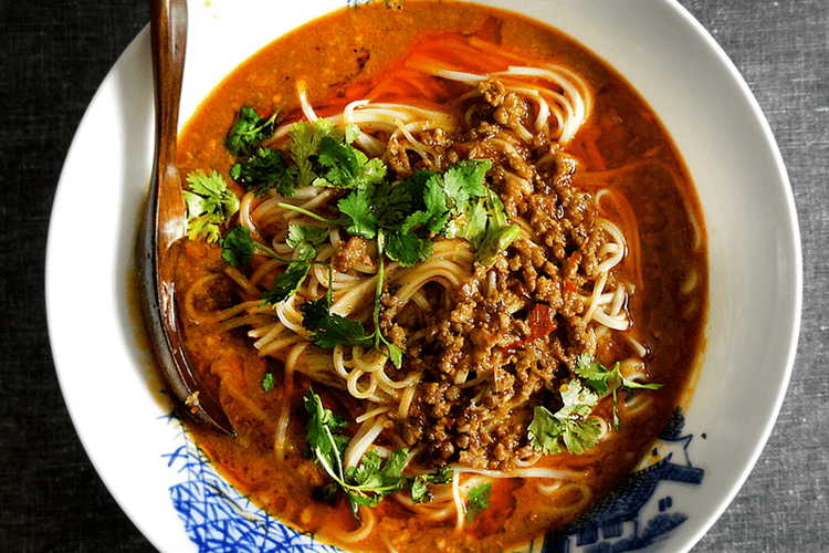 Dandan noodles Sichuan DanDan Noodles Recipe on Food52