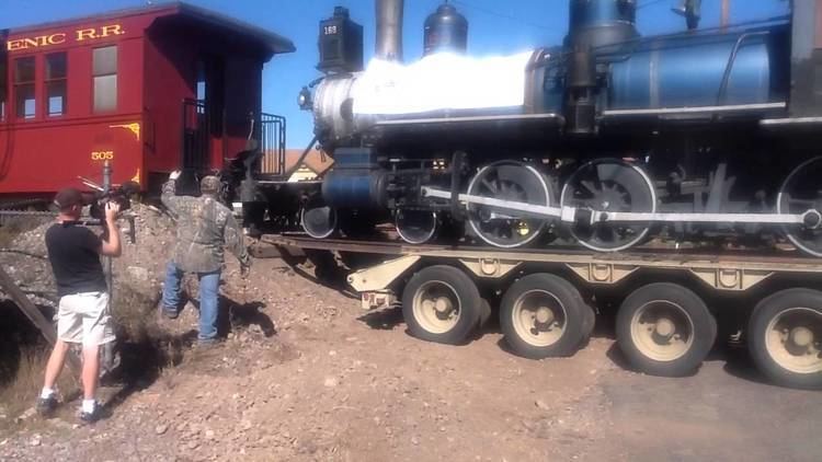 D&RGW 168 unloading the DampRGW 168 YouTube