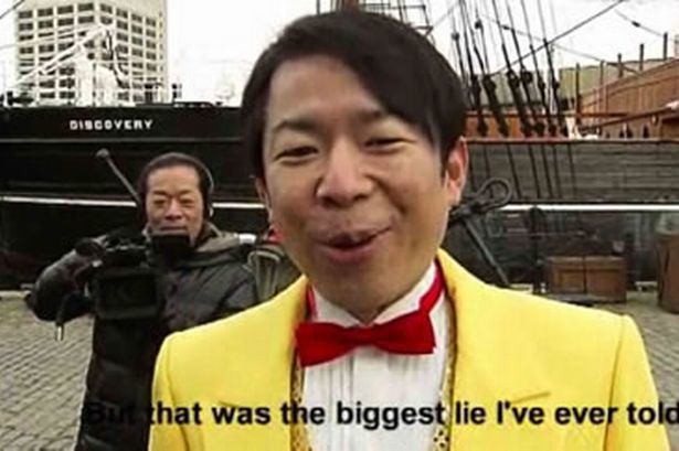 Dandy Sakano Good luck with that pal Japanese comedian tries to make 100