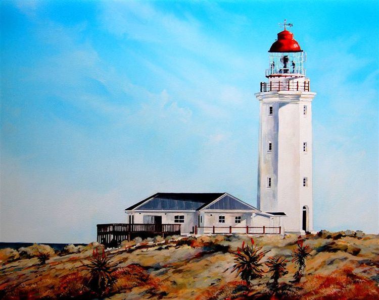 Danger Point Lighthouse Hermanus Based Artist Terry Kobus Lighthouse at Danger Point This